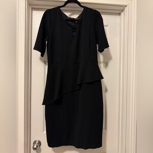 Thalia Sodi Black Asymmetrical Dress